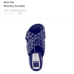 Dolce Vita Black Wrenley Slides 1.8 platform heel. Barely worn and comfortable